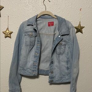 Vintage 1990s Elle short Jean Jacket